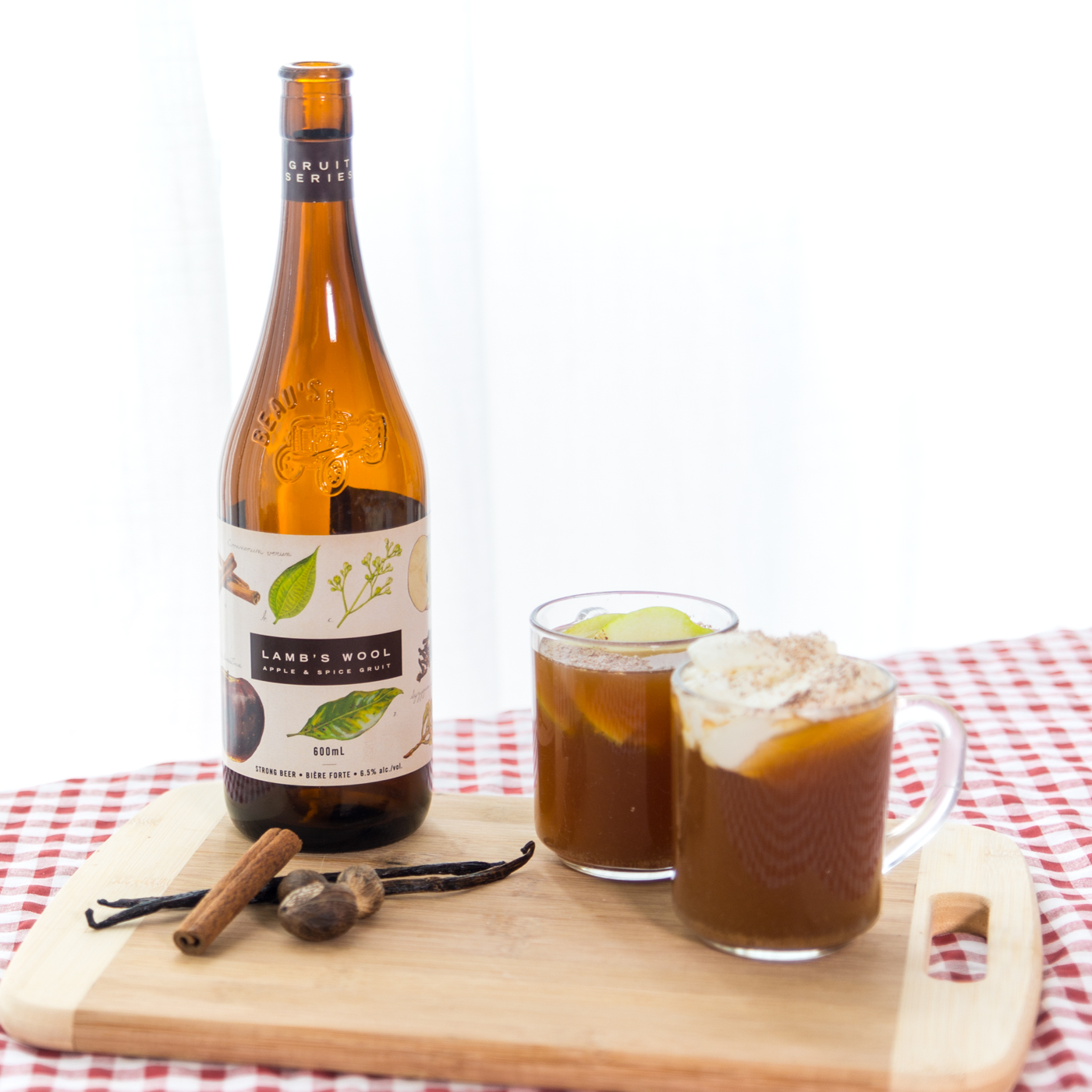 How to easily turn Beau’s Lamb’s Wool into a comforting warm beverage